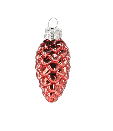 SET OF 16 CHRISTMAS TREE BAUBLES MIX COLORS 3 x 6 CM