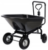 WÓZEK OGRODOWY CZARNY 160 L