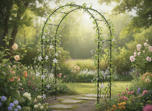 PERGOLA OGRODOWA 135 x 54 x 215 CM