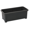 MASĂ DE SERĂ FĂRĂ CAPAC 76 x 37,5 x 65,5 cm ANTRACIT *5334