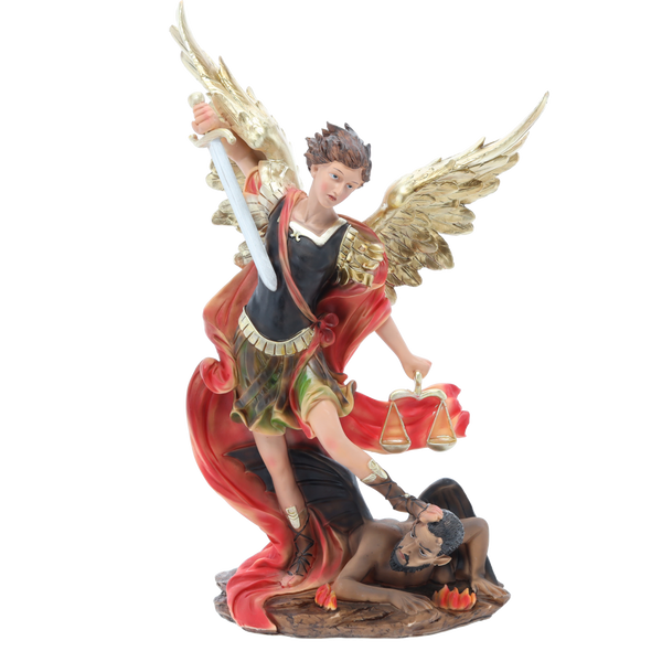 FIGURINE SAINT MICHAEL THE ARCHANGEL 56 CM