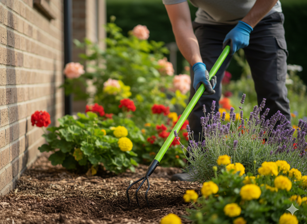 KULTYWATOR TRÓJZĘBNY Z TRZONKIEM FIBERGLASS 150 CM