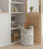 ROUND BASKET LEAVES SIZE S