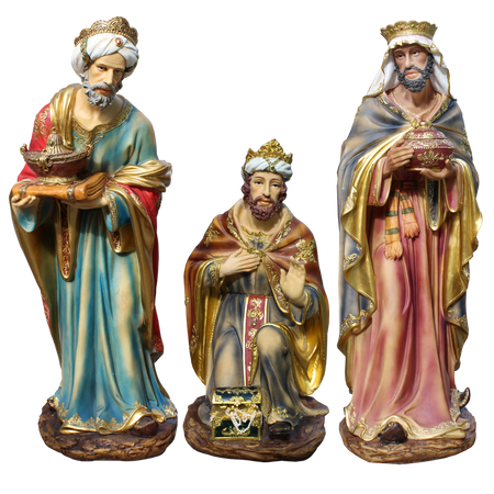 SET TROCH ZAJACOV 110 CM polyresin