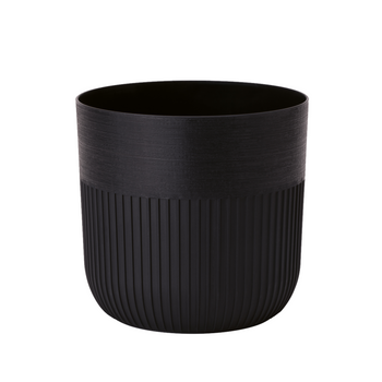 CUPĂ DE PLANTĂ LUCA 160MM ADÂNCĂ NEAGRĂ *5724*