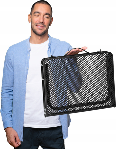 Skládací turistický stůl černý 60x40x26,5 cm *3224