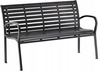 ZÁHRADNÁ LAVICA 125 x 60 x 80 TMAVÁ *5842