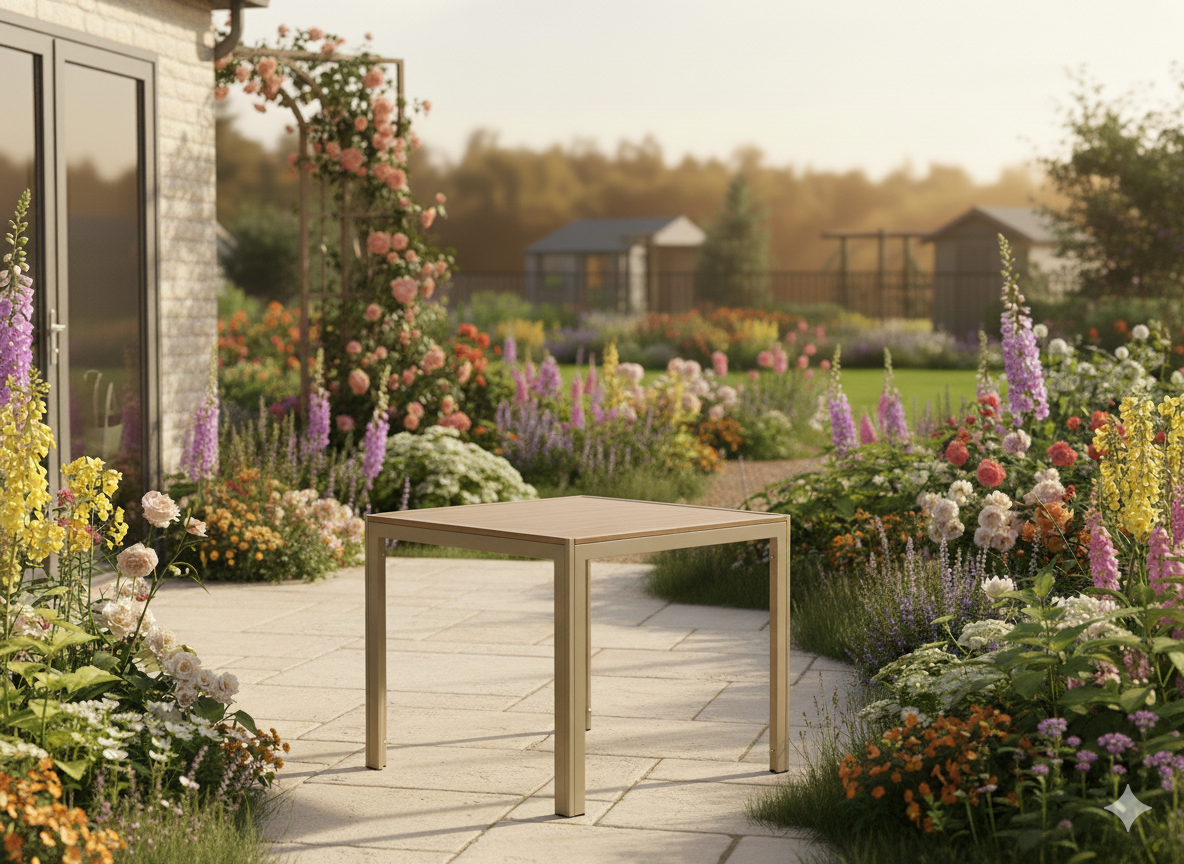 STÓŁ OGRODOWY ALUMINIOWY BEŻOWY 80 x 80 x 73 CM pol_pl_STOL-OGRODOWY-ALUMINIOWY-BEZOWY-80-x-80-x-73-CM-9137_2