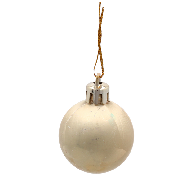 ZESTAW 30 OZDÓB CHOINKOWYCH MIX ZŁOTY / SREBRNY *5324