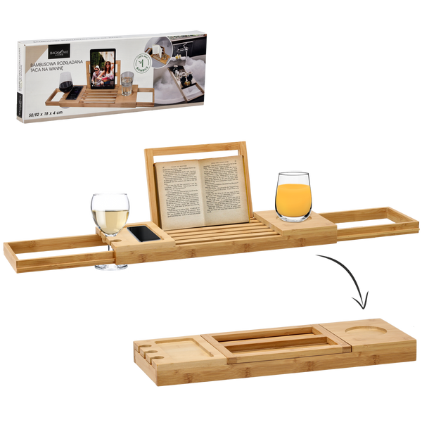 BAMBOO BATHROOM RACK