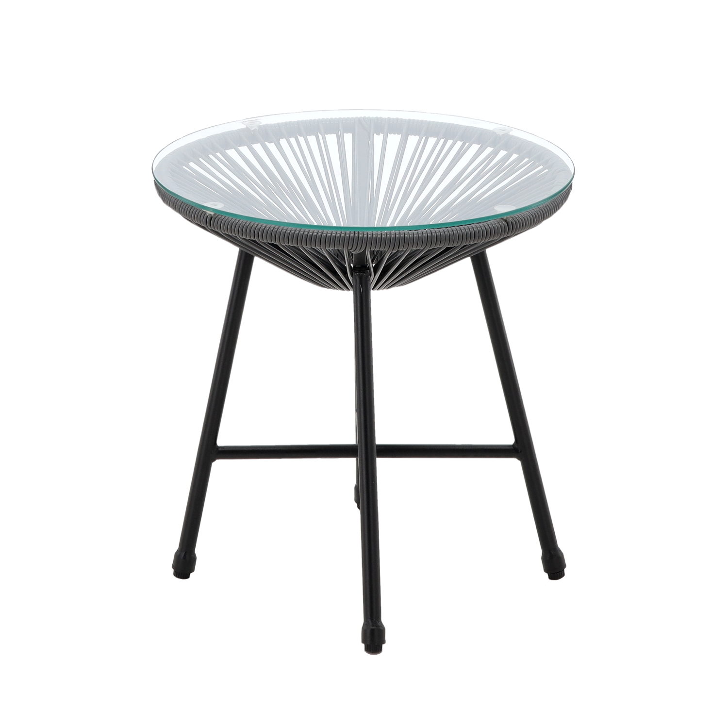 ZESTAW MEBLI OGRODOWYCH (2 KRZESŁA, STOLIK) - CZARNY pol_pl_ZESTAW-MEBLI-OGRODOWYCH-2-KRZESLA-STOLIK-CZARNY-3439-343_1