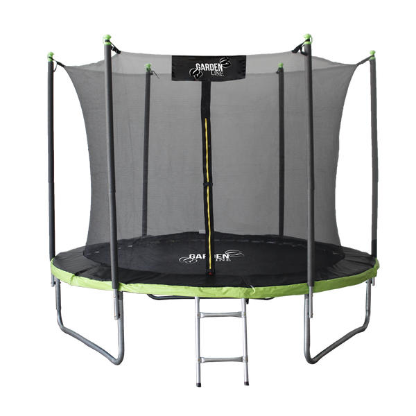 TRAMPOLINĂ 8FT 252 CM CU SCARA ȘI RETEA INTERIOARĂ *4262