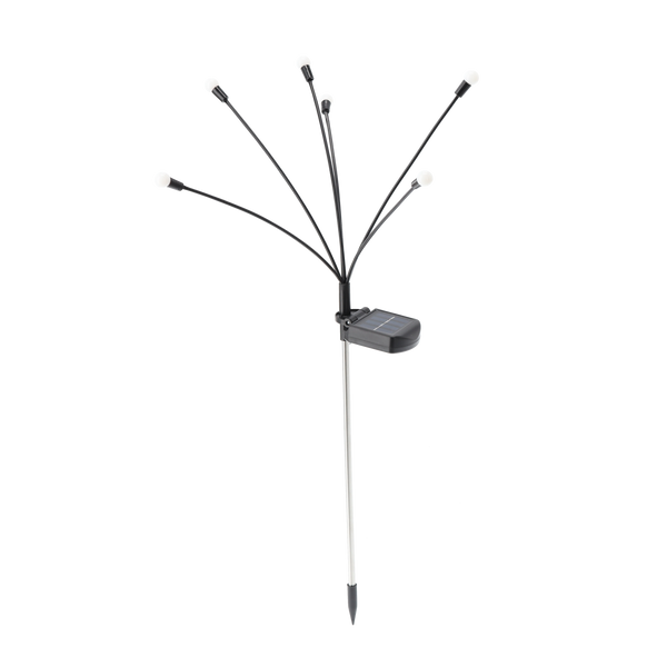 PACK OF 2 SOLAR FIREFLY STAKE LIGHT 70 CM