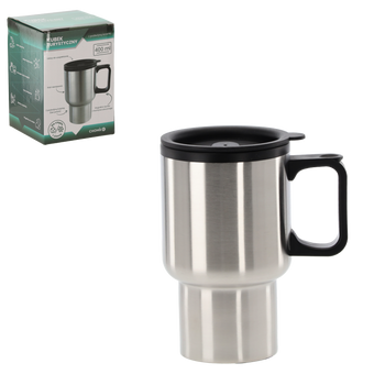 0.4L stainless steel and PP mug