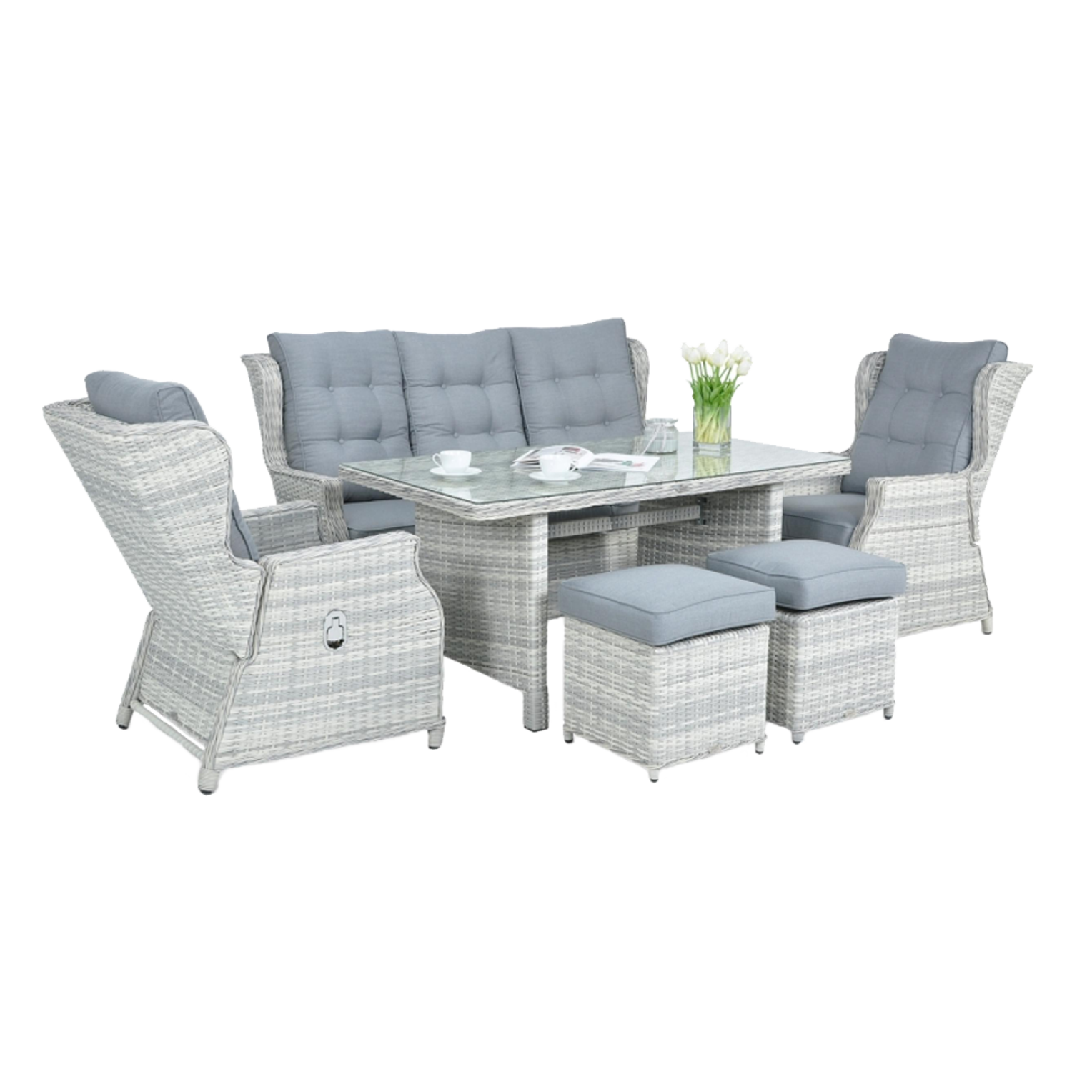 ZESTAW MEBLI OGRODOWYCH ALUMINIOWYCH RATTANOWYCH (SOFA + STÓŁ + 2 FOTELE + 2 PUFY) SZARY + SZARE PODUSZKI pol_pl_ZESTAW-MEBLI-OGRODOWYCH-ALUMINIOWYCH-RATTANOWYCH-SOFA-STOL-2-FOTELE-2-PUFY-SZARY-SZARE-PODUSZKI-2340_1