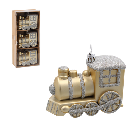 KPL. 3 DECORAȚIUNI DE BRAD - CIUCHCIA 10 CM ambalaj=12kpl *7359