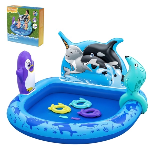 Nafukovací hřiště / bazének Polar Pals 1,34 x 1,31 x 73 m *2120