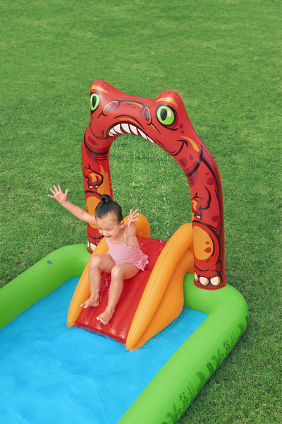 Bestway 7'11" x 55" x 54"/2.41m x 1.40m x 1.37m Jurassic Splash Play Center
