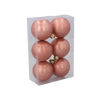 KPL. 6 BOMBE 6 CM OLIV/ CUPRU/ GRAFIT *7184