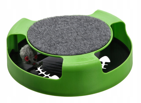 CAT TOY WITH MOUSE 25 X 25 X 7 CM