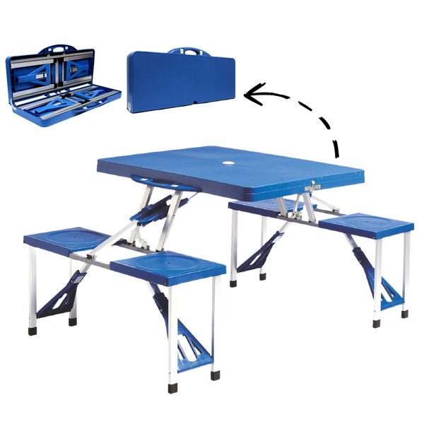 SET TOURIST - FOLDING TABLE WITH STOOLS *2712