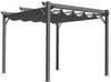 ŠEDÁ ZÁHRADNÍ PERGOLA 3 X 3M  2.95 x 2.95 x H2.3m *5682