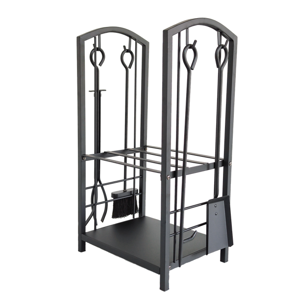 LOG RACK 4PCS TOOLS BLACK L16"