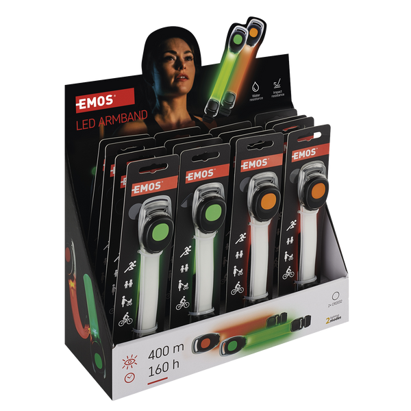 OPASKA LED NA RĘKĘ 94713 disp=16 szt*19662