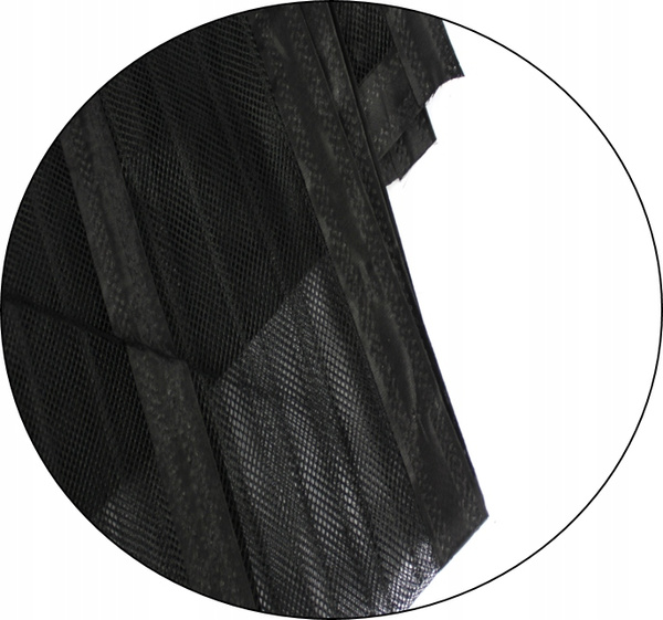 Magnetická clona proti hmyzu na dveře 80/90/100 x 210/220 cm černá *7723