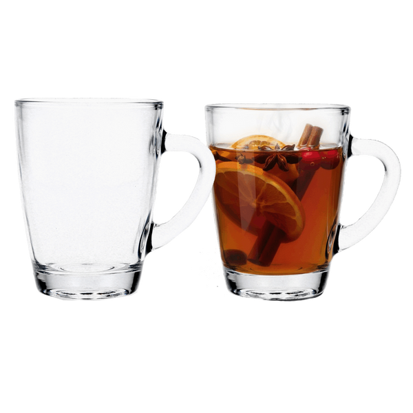 KPL.6 Pohárov s uchom VEGA 250 ML *0029