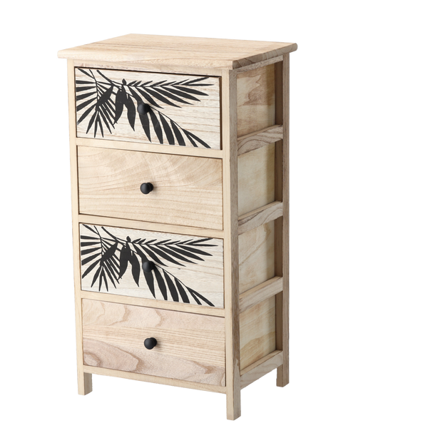 KOMODA Z 4 SZUFLADAMI ZOFIA 40 x 29 x 73 CM *2701