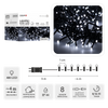 APLIQUE LED CLUSTER 400L ALB RECE, LUNGIME 3 + 4 M INTERIOR/EXTERIOR *8158