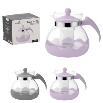 HEAT-RESISTANT JUG WITH INFUSER 1.5 L