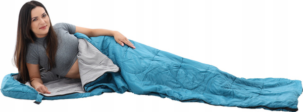 TOURIST SLEEPING BAG 220 x 75 CM DARK BLUE