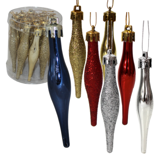 SET DE 18 DECAORATIUNI DE CRACIUN PICATURA 9 CM *1407