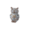 GARDEN FIGURINE - OWL WITH GLOWING EYES 12 x 10 x 18 CM LED pack=4 pcs