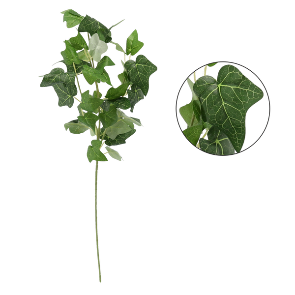 RAMURĂ ARTIFICIALĂ - FRUNZE VERZI 63 CM *3956