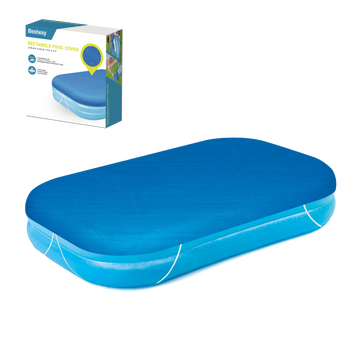 CAPAC DE PISCINĂ INFLATABILĂ RECTANGULARĂ /2,62 x 1,75 x 0,51 M/ *3551