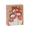 CHRISTMAS GIFT BAG CHRISTMAS FIGURES 26 x 32 x 10 CM