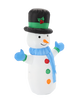INFLATABLE SNOWMAN LED 120 CM