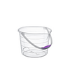 10 LT CLEAR  STEPPED CLEANING BUCKET