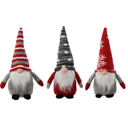 GNOME DE SĂRBĂTOARE 28 CM MIX DE MODELE *9513
