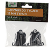 KPL. 2 ZÁVESOV NA TYČKY 11 MM TYP V balenie= 24 ks*8143
