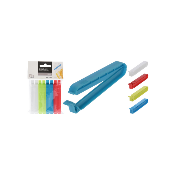 Set of 8 clips 10cm for packaging *1871*