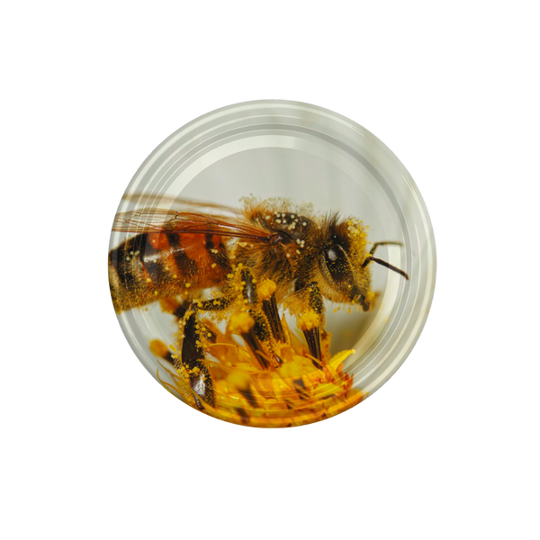 LID fi66 6z LARGE BEE ON A FLOWER CART.1100PCS HAMSTER