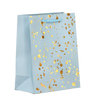 GIFT BAG "GOLD DOTS" 23 X 18 X 10 CM PACK=48PCS