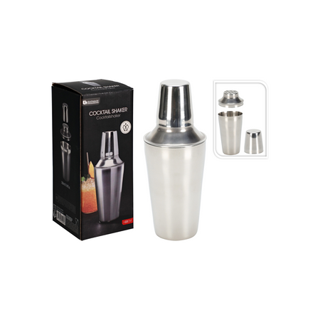 STAINLESS STEEL COCKTAIL SHAKER 500ML