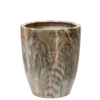 OSŁONKA CERAMICZNA NA DONICZKĘ 32,5 x 32,5 x 38 CM ZDOBIONA *2527