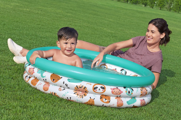 Bestway® 40" x H10"/1.02m x H25cm Coral Kids Pool