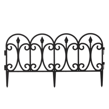 SET 4 GARDURI DE GRĂDINĂ 60 x 33 CM *2347